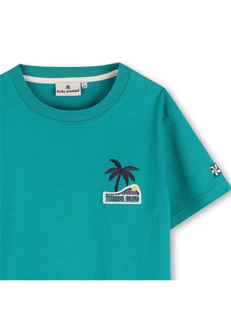 T-shirt con ricamo KIDS AROUND | L00017627